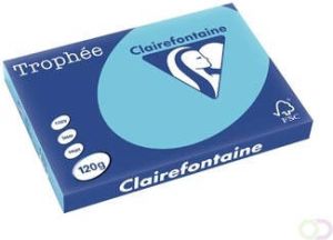 Clairefontaine Trophée Pastel gekleurd papier A3 120 g 250 vel helblauw